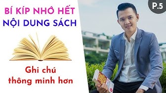 [P5] Bí quyết nhớ hết nội dung quyển sách - Sự ôn tập đầu tiên
